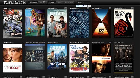 TorrentButler Is a Visual, Movie Based Torrent Discovery Engine