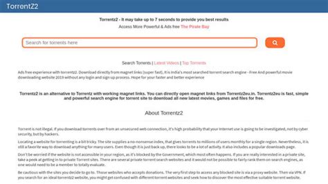 Torrentz2 search engine   torrentz2eu   torrentz is back | fast