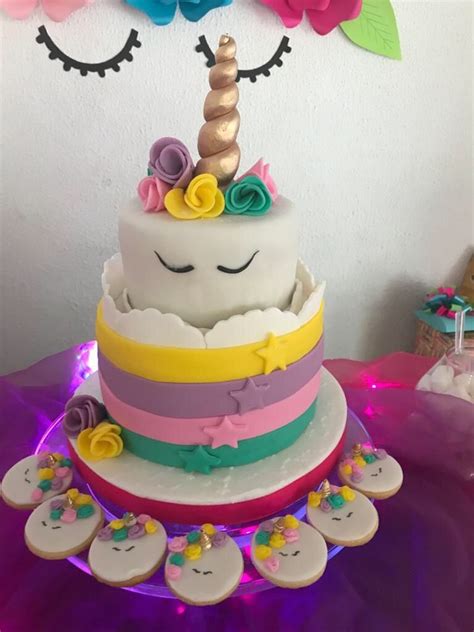 Torta de Unicornio | Desserts, Cake, Birthday cake