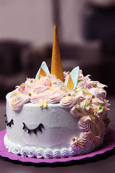 Torta Unicornio Torta de cumpleaños para niña. Decorada ...
