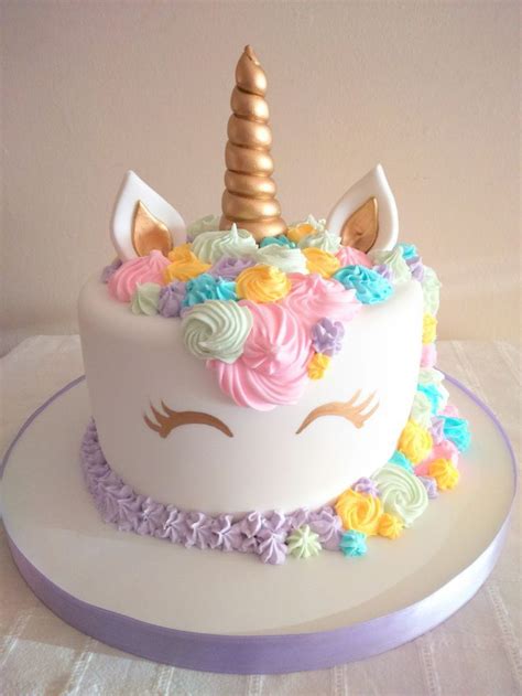Torta unicornio | Unicorn birthday cake, Unique birthday ...