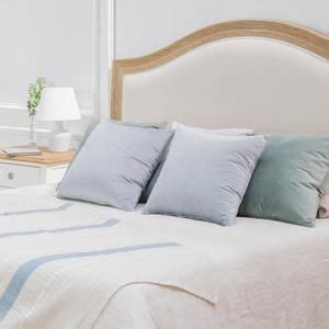 Toscana Cabecero de cama tapizado blanco   Dormitorios ...