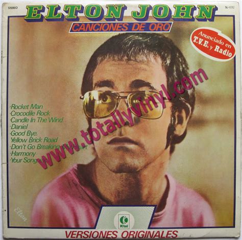 Totally Vinyl Records || John, Elton   Canciones de oro  versiones ...