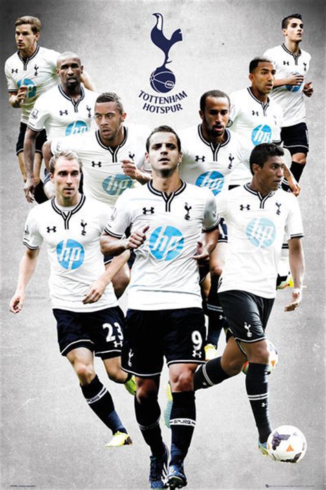 Tottenham Hotspur FC   Players 13/14 Poster | Sold at ...