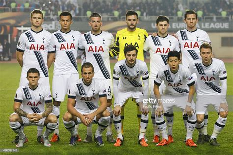 Tottenham Hotspur FC team before the UEFA Europe League ...