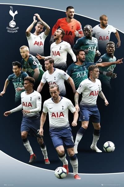 Tottenham Hotspur   Players 18 19 Poster | Sold at Europosters