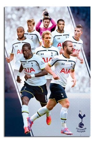 Tottenham Hotspur Players 2014 / 2015 Poster | Tottenham ...