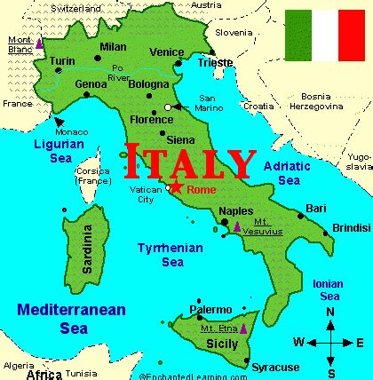 Tourism in Italy, travel tips, information, italian region