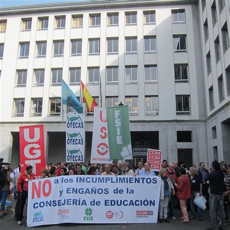 Trabajadores de la enseñanza concertada de Asturias se han manifestado ...