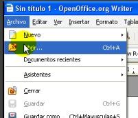 Trabajar con Varios Documentos a la vez   OpenOffice Write 】