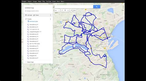 Track your routes and put them all on a map with Google ...