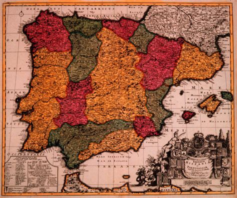 TRADICIONALISMO Zamora: Mapas Historicos Los Reinos de España o Las Españas