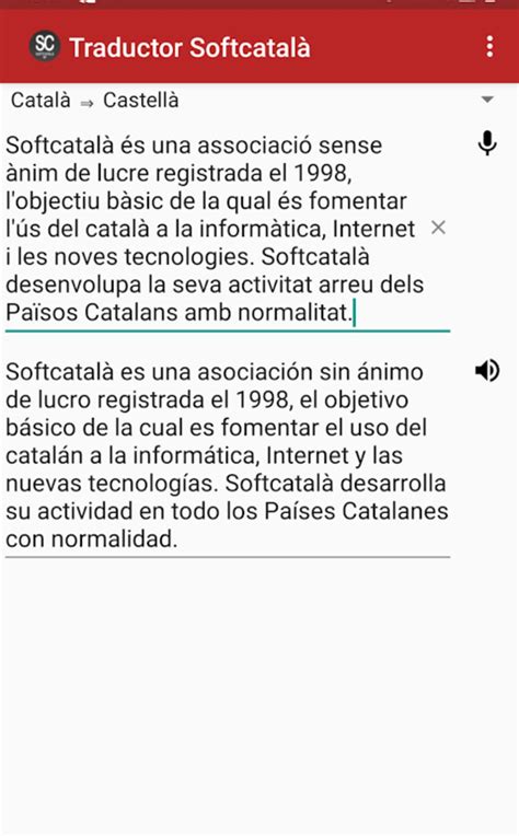 Traductor de Softcatalà APK für Android   Download