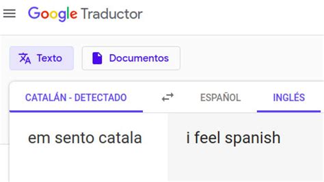 Traductor Google Castellano Catala   SAERDY