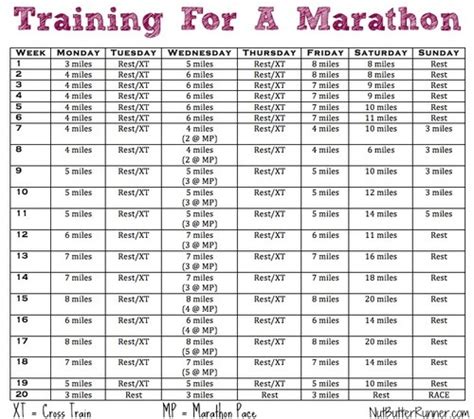 Training: Marathon Training Plan