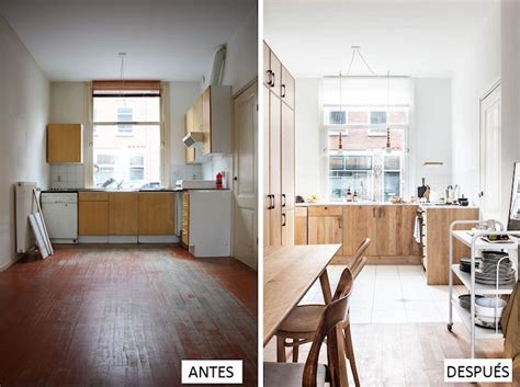 Transformación total: el antes y después de una cocina con ...