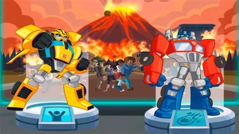 Transformers Rescue Bots Optimus Prime y Bumblebee ...