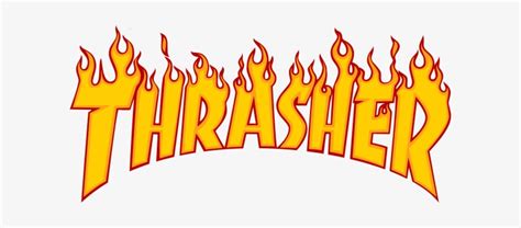 Transparent Background Thrasher Magazine Logo
