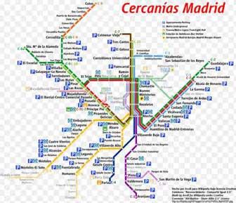 Transporte Cercanias Madrid, Bonos transporte Cercanias, Informacion ...