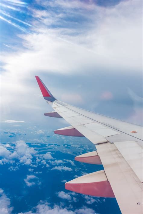 Transporte, mosca, nubes, jet, vuelo | Foto Gratis