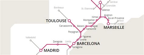 Tren AVE a Francia desde Zaragoza: horarios, destinos y frecuencias.