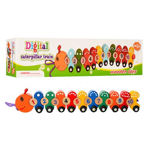 Tren gusano con números – Didactoys, juguetes didácticos
