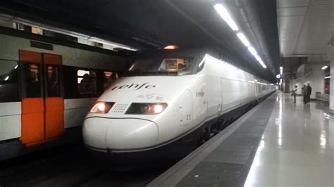 Tren Inaugural   Barcelona AVE TGV de Madrid a Marseille   2013 12 15 ...