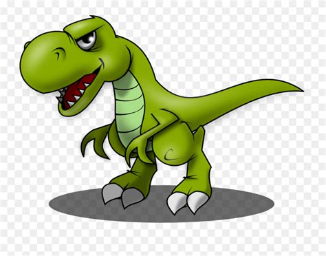 Trex Clipart Animated   Animated Dinosaur   Png Download  #5318958 ...