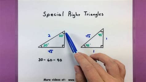 Trigonometry   Special triangles   YouTube