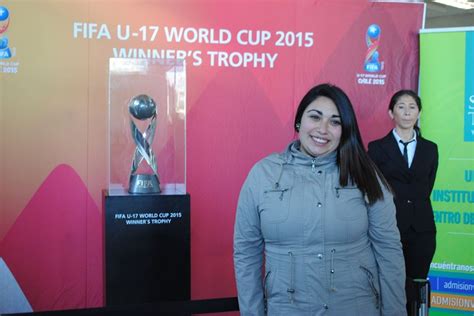 Trofeo del Mundial de Fútbol Sub 17 fue exhibido en Santo ...