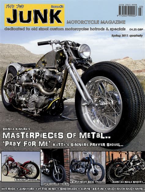 Trojan Classic Motorcycles: JUNK MOTORCYCLE MAGAZINE #2