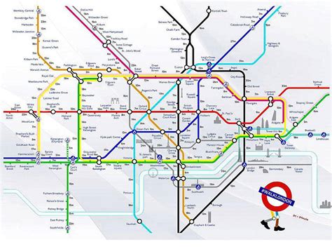 Tube strike walking map: Avoid Underground chaos with this ...