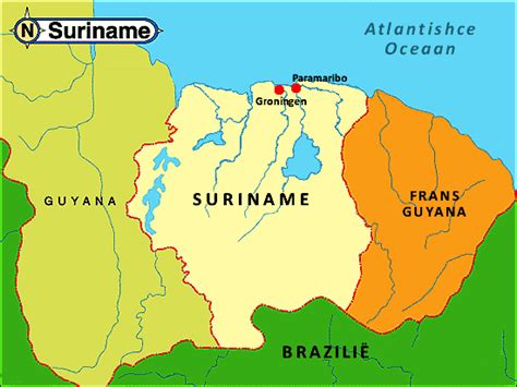 Tudo Sobre Suriname: Aspectos Físicos