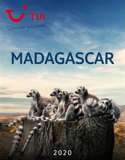 TUI publica su nuevo catálogo monográfico de Madagascar 2020 | Nota de ...