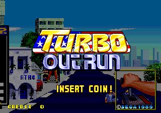 Turbo Out Run  Out Run upgrade   FD1094 317 0118  ROM