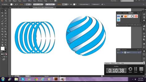 Tutorial Adobe Illustrator CC  Crear Logo en 3D Español    YouTube