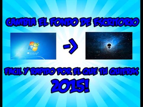 Tutorial:Como cambiar el fondo de escritorio en Windows 7 ...