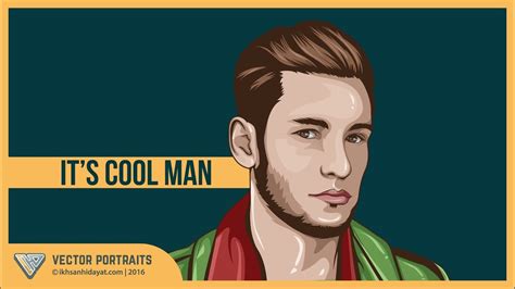 Tutorial Vector Portraits   it s cool man  Using Adobe ...