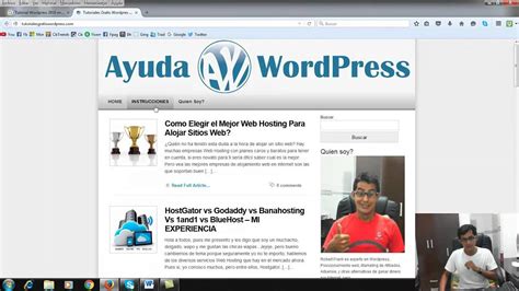 Tutorial Wordpress 2016 En Español – EL MEJOR y ...