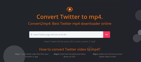 Twitter to MP4   How to Download/Convert Twitter to MP4
