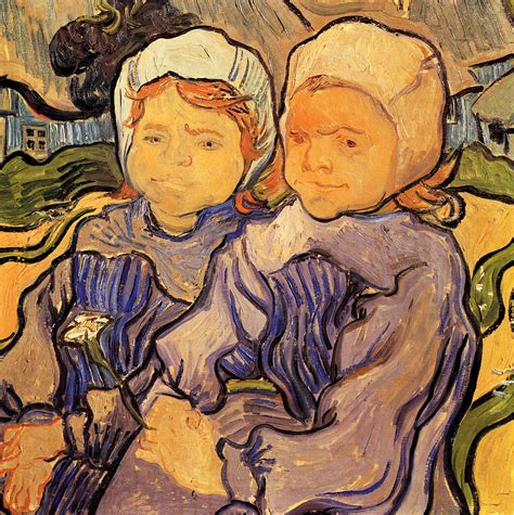 Two Children, 1890   Vincent van Gogh   WikiArt.org
