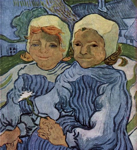 Two Children | Vincent van Gogh | Fine Art Biblio