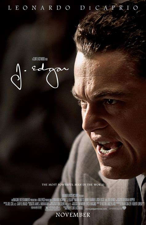 Two J. EDGAR Posters Starring Leonardo DiCaprio – FilmoFilia