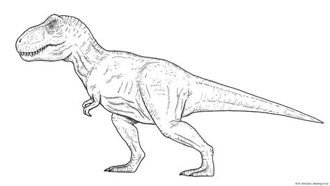 Tyeannosaurus rex dibujo – Dibujos