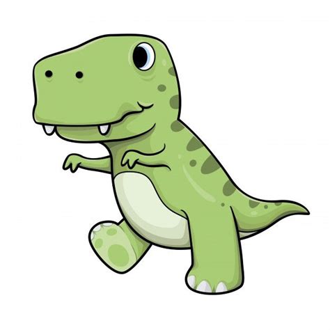 Tyrannosaurs Baby | T rex cartoon, Cartoon illustration, Cute dino