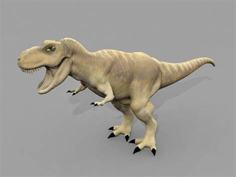 Tyrannosaurus Dinosaurio Gratis Modelo 3d   .Max, .Vray   Open3dModel ...