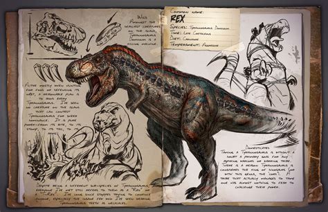 Tyrannosaurus Rex | ARK: Survival Evolved Wiki | FANDOM ...