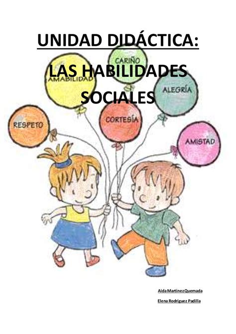 U.d. las habilidades sociales