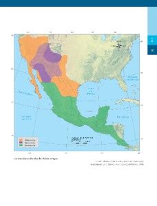 Ubicación espacial de Aridoamérica, Oasisamérica y ...