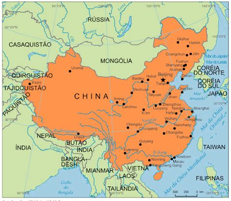 Ubicacion Geografica De China SEONegativo.com